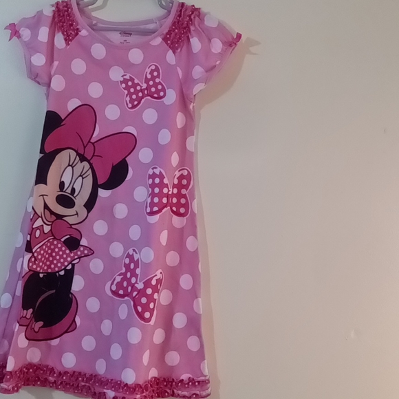Disney Girls Minnie Mouse Dress/Nighty - Picture 2 of 7